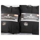 12 pair Wear Proof Black Athletic S...