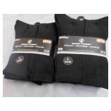 12 pair Wear Proof Black Athletic S...