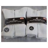 12 pair Wear Proof White Athletic S...