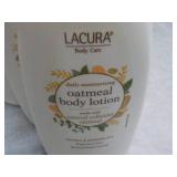 4 Lacura 18 oz Bottles Oatmeal Body...