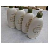 4 Lacura 18 oz Bottles Oatmeal Body...