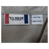 5 clique Size XL/TG Work Shirts...