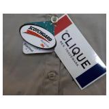 5 clique Size XL/TG Work Shirts...