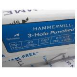 5000 Sheets 3 Hole Hammermill 8.5 x...