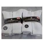 12 pair Wear Proof White Athletic S...