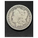 1897-O Morgan Silver Dollar