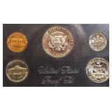 1972 Proof Set from the San Francisco Mint in flawless condition.