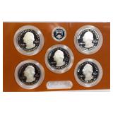 2019 America the Beautiful Coin Set in Gem Proof condition with S Mint coins and a certificate of authenticity.