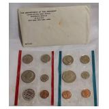 1972 Uncirculated Coin Set! A total of 11 coins included, both Philadelphia (P) and Denver (D) mint marks.