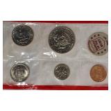 1972 Uncirculated Coin Set! A total of 11 coins included, both Philadelphia (P) and Denver (D) mint marks.