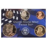 2006 Proof Set, 10 Coins Total. Includes North & South Dakota and the Sacagawea Dollar Coin.