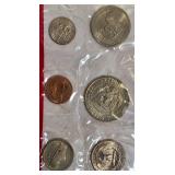 1979 Uncirculated Set from the Philadelphia and Denver Mints, which includes a dollar coin.