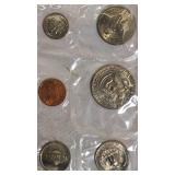 1979 Uncirculated Set from the Philadelphia and Denver Mints, which includes a dollar coin.
