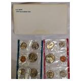 1979 Uncirculated Set from the Philadelphia and Denver Mints, which includes a dollar coin.