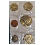 1979 Uncirculated Set from the Philadelphia and Denver Mints, which includes a dollar coin.