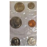 1979 Uncirculated Set from the Philadelphia and Denver Mints, which includes a dollar coin.