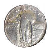1930 Standing Liberty Quarter in Excellent Condition