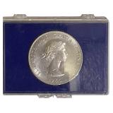 1965 Tribute Coins honoring Winston Churchill, the heroic figure of Great Britain.