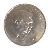 1965 Tribute Coins honoring Winston Churchill, the heroic figure of Great Britain.