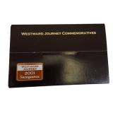 2001 Sacagawea Coins: Westward Journey Commemoratives from the P and D mints.