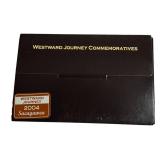 2004 Sacagawea Coins: Westward Journey Commemoratives from the P and D mints.