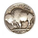 Old Buffalo Nickels from various years, in excellent condition, including some rare years and mint marks.