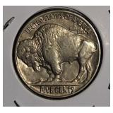 1937 Buffalo Nickel, graded MS-60.