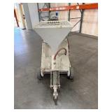 Machine Technologies MP-25 mortar pump, Plaster hose