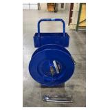 ULine Strapping Cart and strapping tool