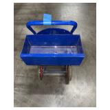 ULine Strapping Cart and strapping tool