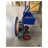ULine Strapping Cart and strapping tool