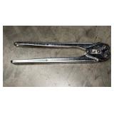 ULine Strapping Cart and strapping tool