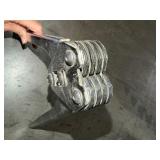 ULine Strapping Cart and strapping tool