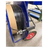 ULine Strapping Cart and strapping tool