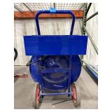 ULine Strapping Cart and strapping tool