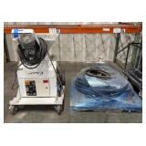 Machine Technologies MP-25 mortar pump, Plaster hose