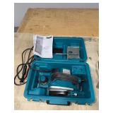 (2) Makita Tools: KP0800 Electric 3 1/4"Planer in case, 5007F Corded 7 1/4" Circular saw.