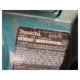 (2) Makita Tools: KP0800 Electric 3 1/4"Planer in case, 5007F Corded 7 1/4" Circular saw.