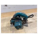 (2) Makita Tools: KP0800 Electric 3 1/4"Planer in case, 5007F Corded 7 1/4" Circular saw.