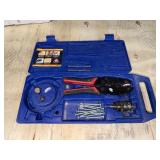 Porter Cable 12" deluxe dovetail jig.  Fastcap custom color punch kit