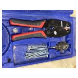 Porter Cable 12" deluxe dovetail jig.  Fastcap custom color punch kit