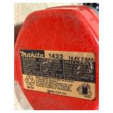 Makita 6233D cordless 3/8" driver drill with 1422 battery and DC1410 charger in case