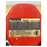 Makita 6233D cordless 3/8" driver drill with 1422 battery and DC1410 charger in case