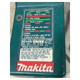 Makita 6233D cordless 3/8" driver drill with 1422 battery and DC1410 charger in case