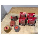 Bauer Corded Surface Conditioning Tool 20104E-B, plus 8 Grit Finishing Drums