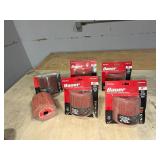 Bauer Corded Surface Conditioning Tool 20104E-B, plus 8 Grit Finishing Drums