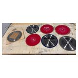 (7) Circular Saw blades, various sizes and applications