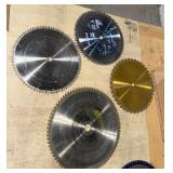 (7) Circular Saw blades, various sizes and applications