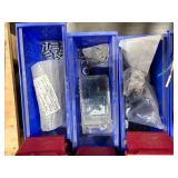 (2) pallets of hardware, foam backer rods, metal stiffener bars, and Novacel support brackets and more