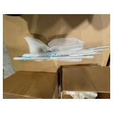 (2) pallets of hardware, foam backer rods, metal stiffener bars, and Novacel support brackets and more